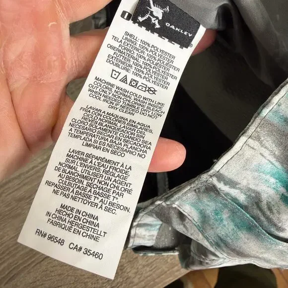 Oakley Zulu Biozone Isulated Ski Snowboard Pro Rider Series Snow Pant Womens M - Picture 9 of 12